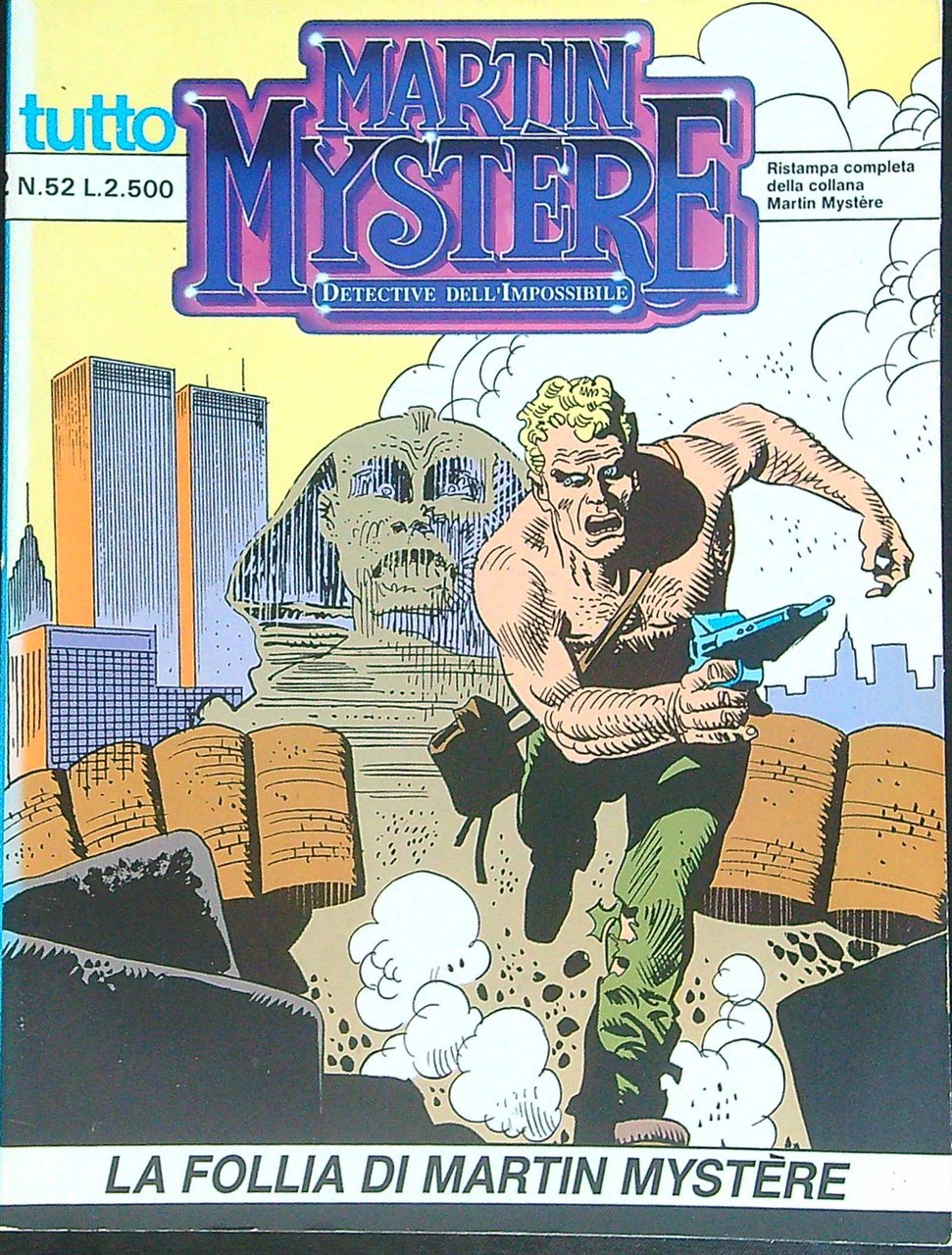 Tutto Martin Mystere 52 La follia di Martin Mystere RISTAMPA | Immagine principale