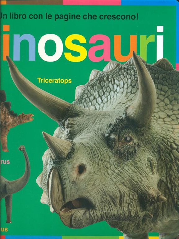 Un libro con le pagine che crescono! Dinosauri