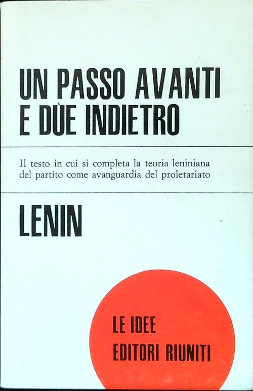 Un passo avanti e due indietro