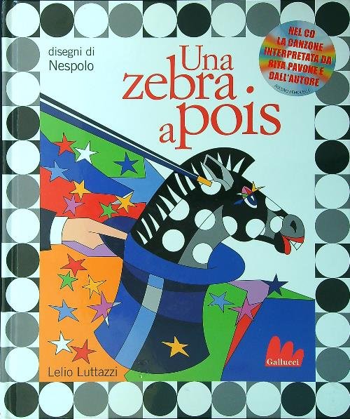 Una zebra a pois + CD