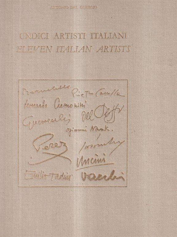 Undici artisti italiani - Eleven italian artists