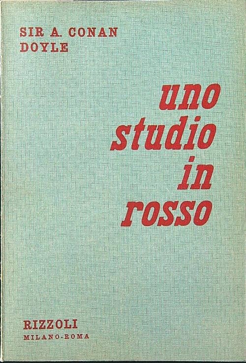 Uno studio in rosso