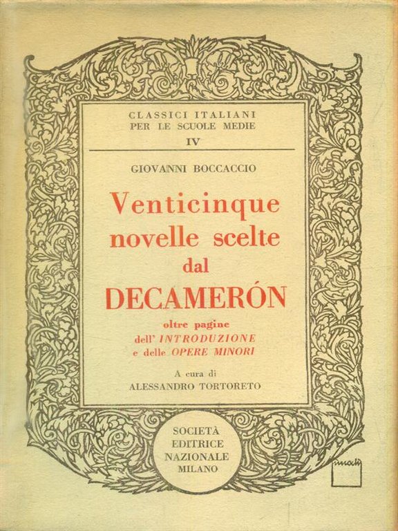 Venticinque novelle scelte dal decameron