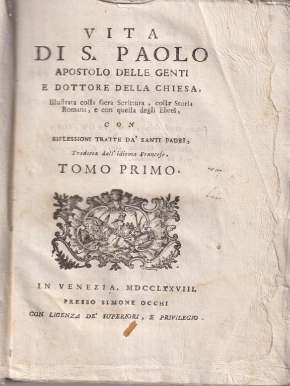 Vita di S. Paolo apostolo delle genti e dottore della …