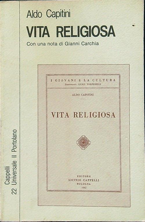 Vita religiosa