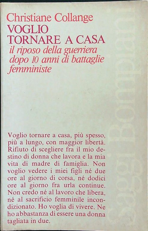 Voglio tornare a casa