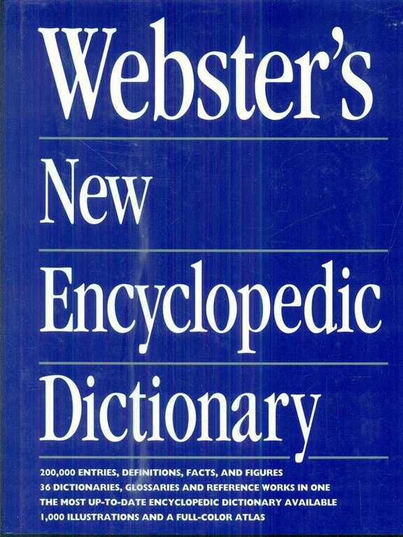 webster's new encyclopedic dictionary