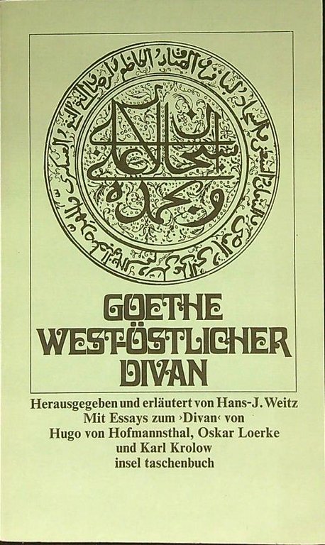 West-ostlicher divan