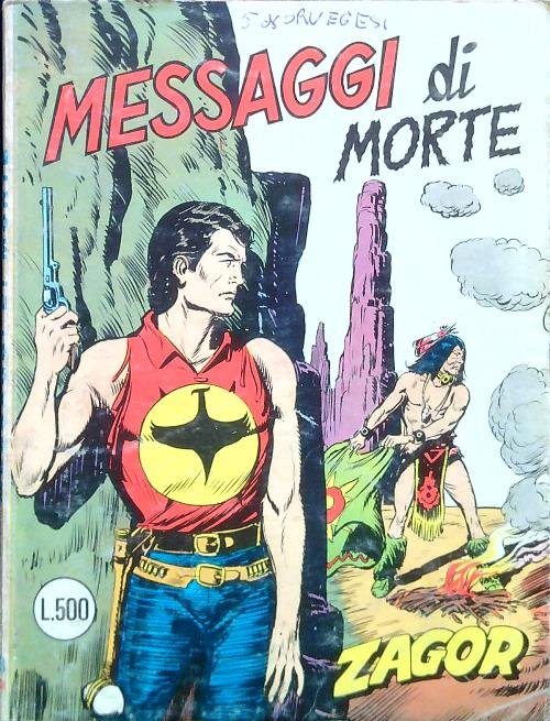 Zagor 113. Messaggi di morte
