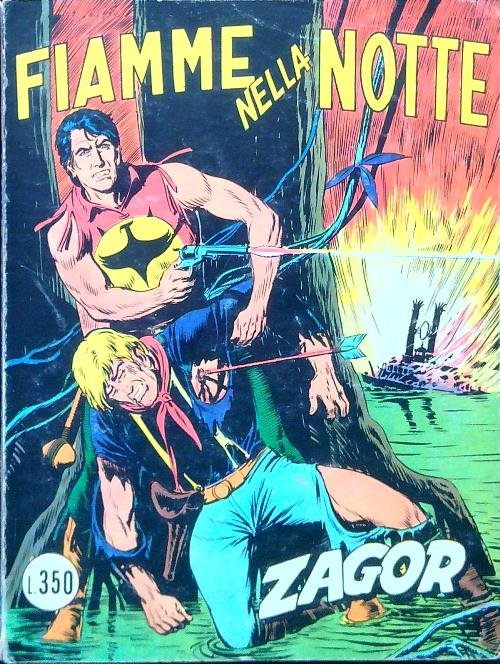 Zagor 70. Fiamme nella notte