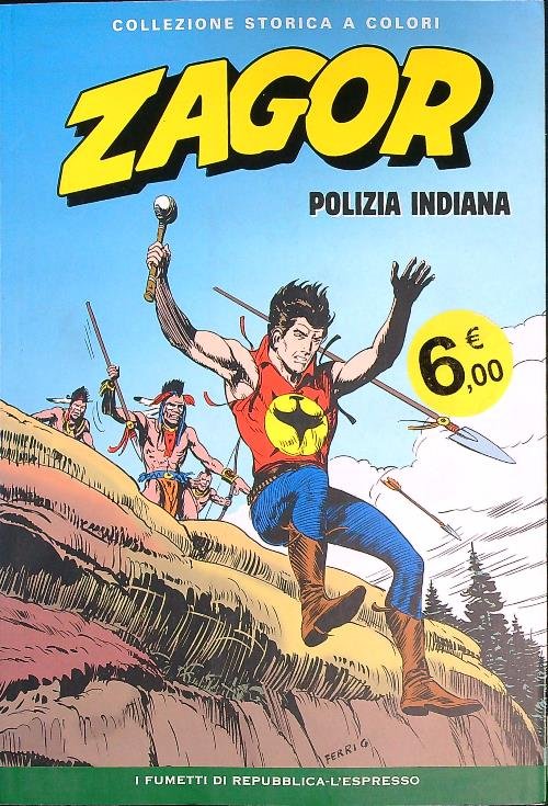 Zagor 98. Polizia Indiana