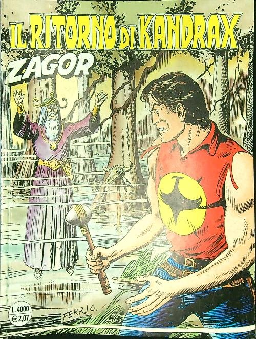 Zagor n. 482/giugno 2001: Il ritorno di Kandrax