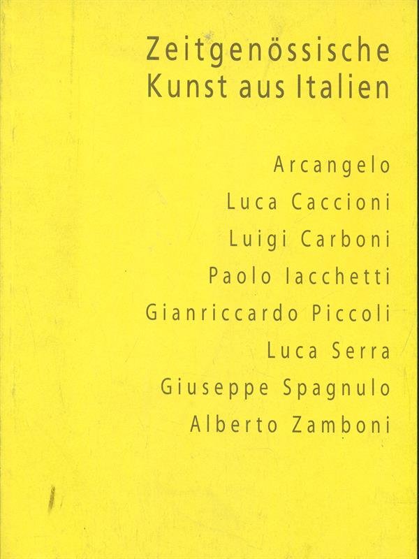 Zeitgenossische Kunst aus italien