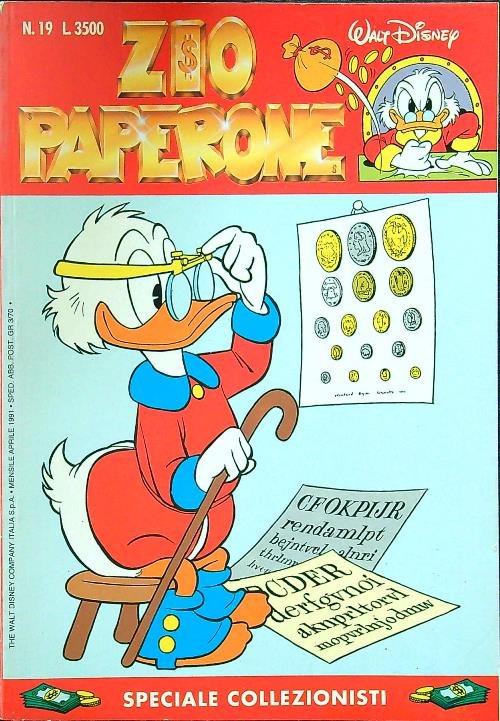 Zio Paperone 19/aprile 1991