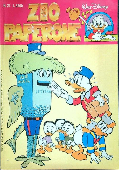 Zio Paperone 21/giugno 1991