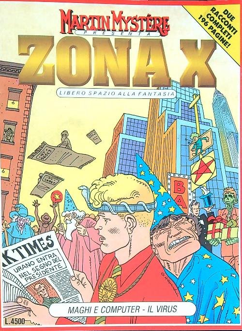 Zona X n.4 - Maghi e computer - Il virus | Immagine principale