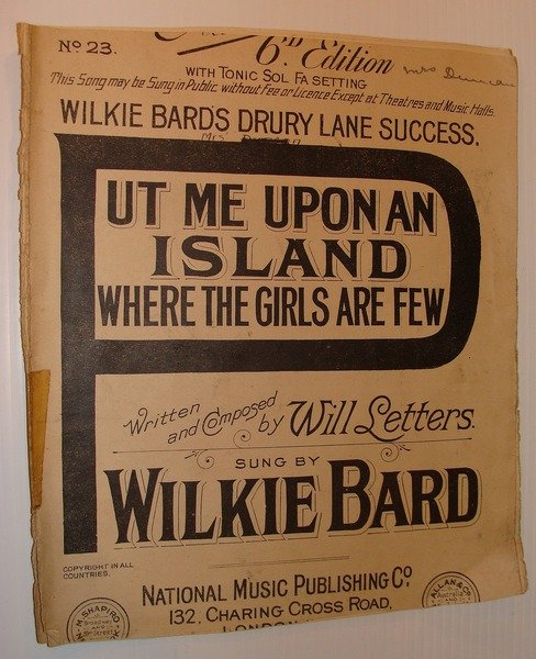 Put Me On An Island (Where the Girls are Few)