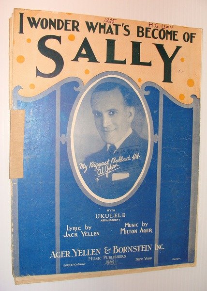 I Wonder What's Become of Sally? - Sheet Music with …