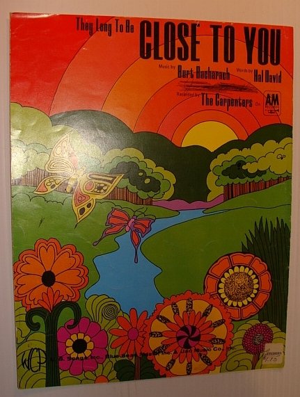 (They Long To Be) Close To You: Sheet Music for …