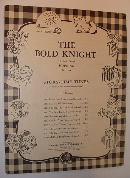 The Bold Knight - March Pomposo: Sheet Music for Piano