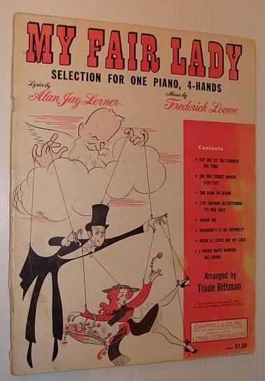 My Fair Lady - Selection for One Piano, 4 (Four) …