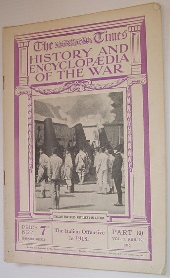 The Times History and Encyclopaedia of the War - Part …