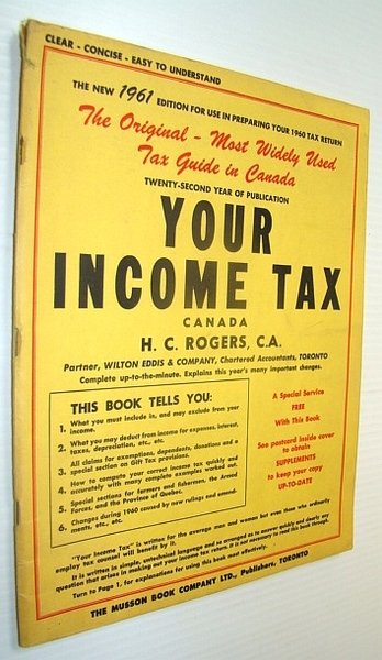 Your Income Tax - Canada: The Original, Most Widely Used …