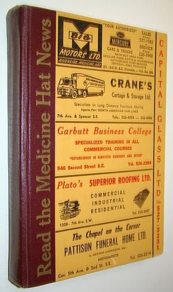 Henderson's Medicine Hat (Alberta) and Redcliff Directory 1966 - Volume …