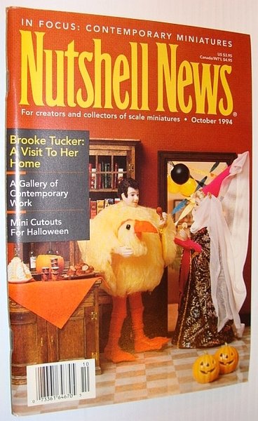 Nutshell News Magazine, October 1994 - Contemporary Miniatures