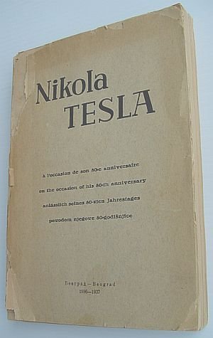 Nikola Tesla - Memorandum Book on the Occasion of His …