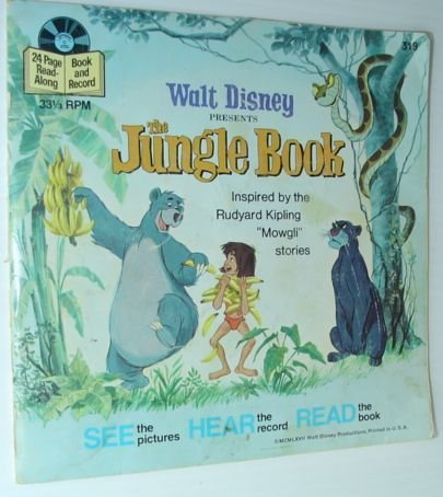 The Jungle Book - 24 Page Read-Along Book and Record