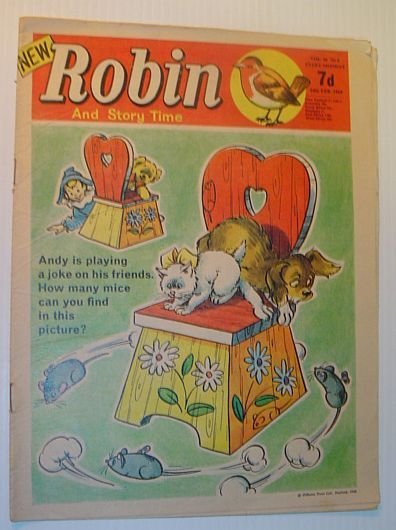 New Robin and Story Time: 24 Feb 1968, Vol. 16, …
