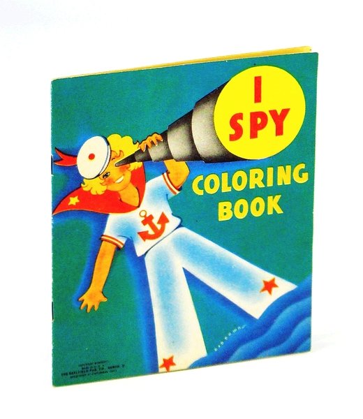 I Spy Coloring Book