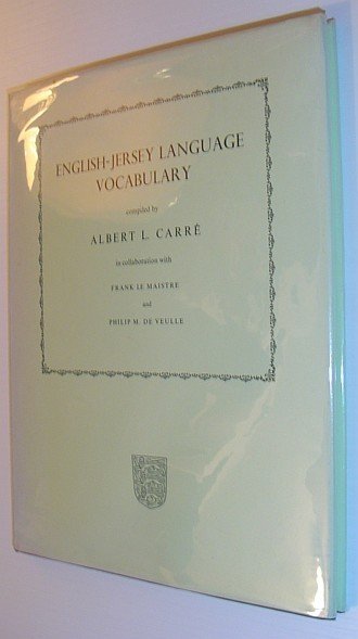 English-Jersey Language Vocabulary