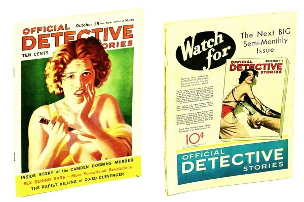 Official Detective Stories Magazine, October 15, 1936, Vol. II, No. …