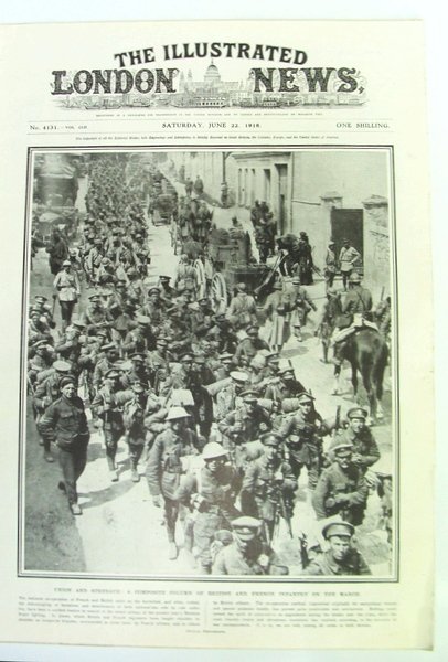 The Illustrated London News, Saturday June 22, 1918 - Austrian …