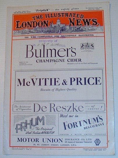 The Illustrated London News - No 5488 Volume 204 June …