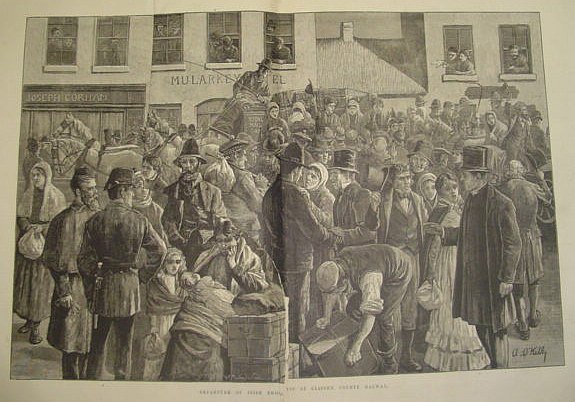 The Illustrated London News: July 21, 1883 *Departure of Irish …