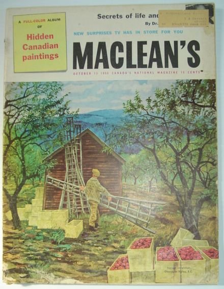 Maclean's Magazine, October 13, 1956: Annacis Island