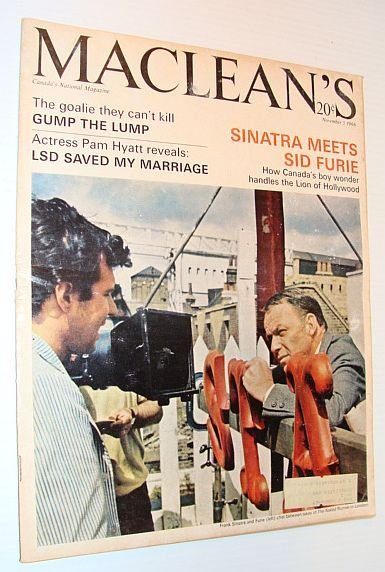 Maclean's Magazine, 5 November 1966 *Frank Sinatra Cover Photo*