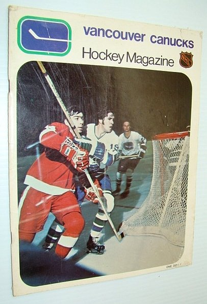 Vancouver Canucks Hockey Magazine, December 26, 1970, Vol 1 No. …