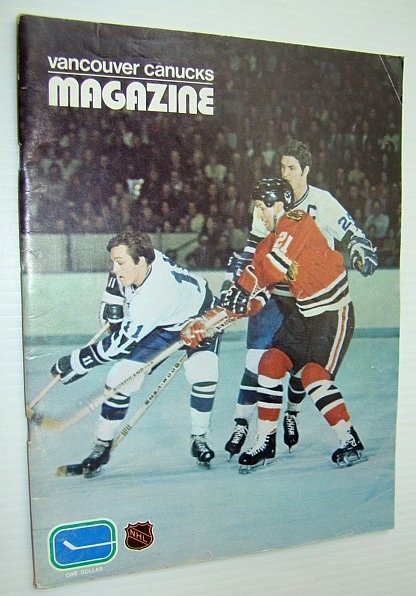 Vancouver Canucks Hockey Magazine, October 17, 1972, Vol 3 No. …