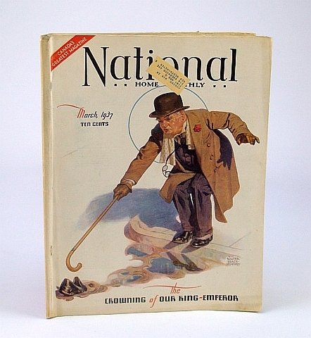 National Home Monthly Magazine, March (Mar.) 1937 - Crowning of …