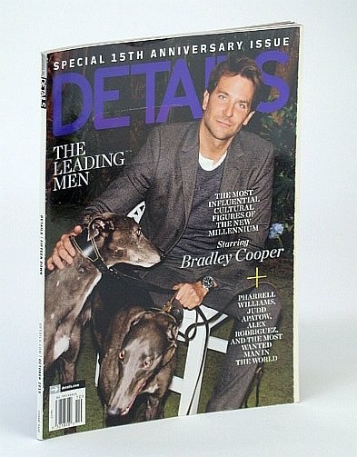 Details Magazine, October (Oct.) 2015 - Bradley Cooper Cover Photo