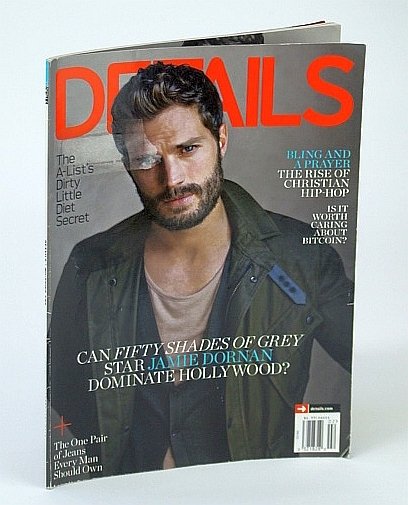 Details Magazine, February (Feb.) 2015 - Jamie Dornan Cover Photo