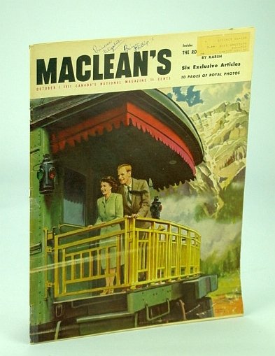 Maclean's - Canada's National Magazine, October (Oct.) 1, 1951 - …