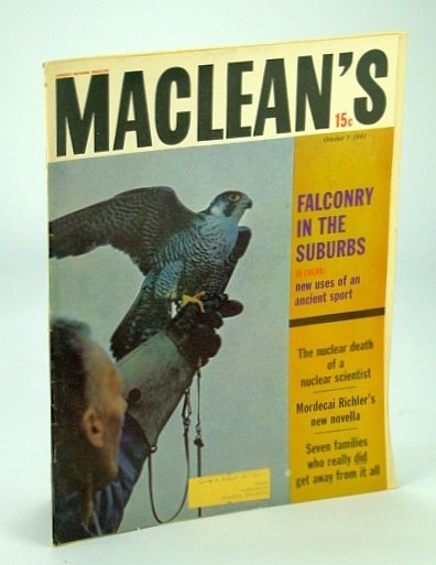 Maclean's, Canada's National Magazine, October (Oct.) 7, 1951 - Radiation …
