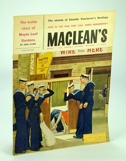 Maclean's - Canada's National Magazine, 1 March (Mar.), 1958: Inside …