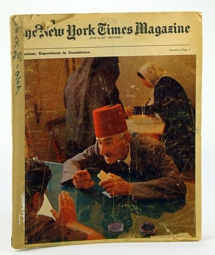 The New York Times Magazine, July 30, 1967: Jerusalem - Experiment in Coexistence