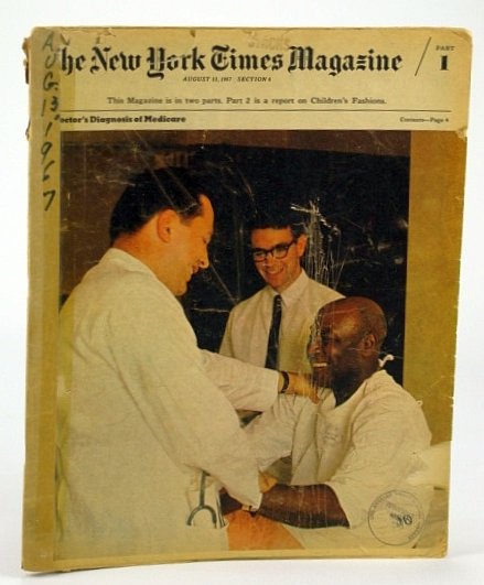 The New York Times Magazine, August (Aug.) 13, 1967 - …